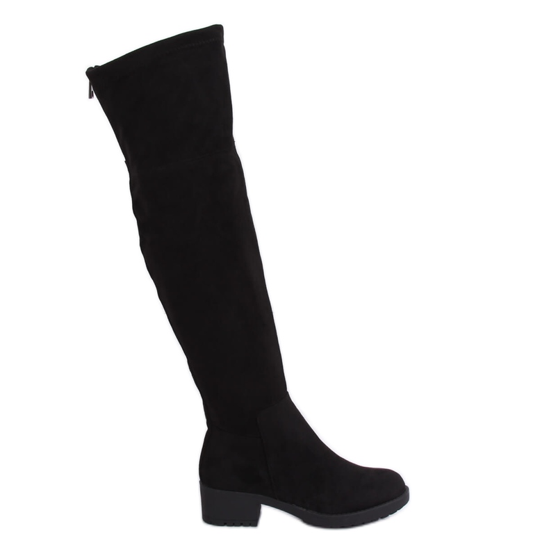 Schwarze Stiefel für Damen schwarz 0-207 Black