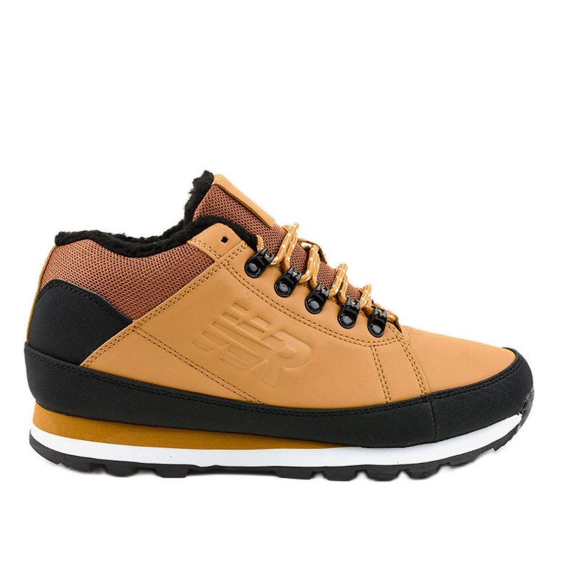 Gelbe 9WH917 isolierte Schneestiefel schwarz mehrfarbig