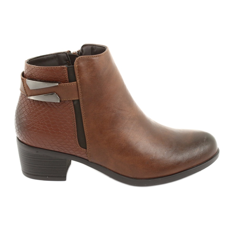 M.Daszyński Jodhpurstiefel mit Schnalle Daszyński 1919 bronze braun