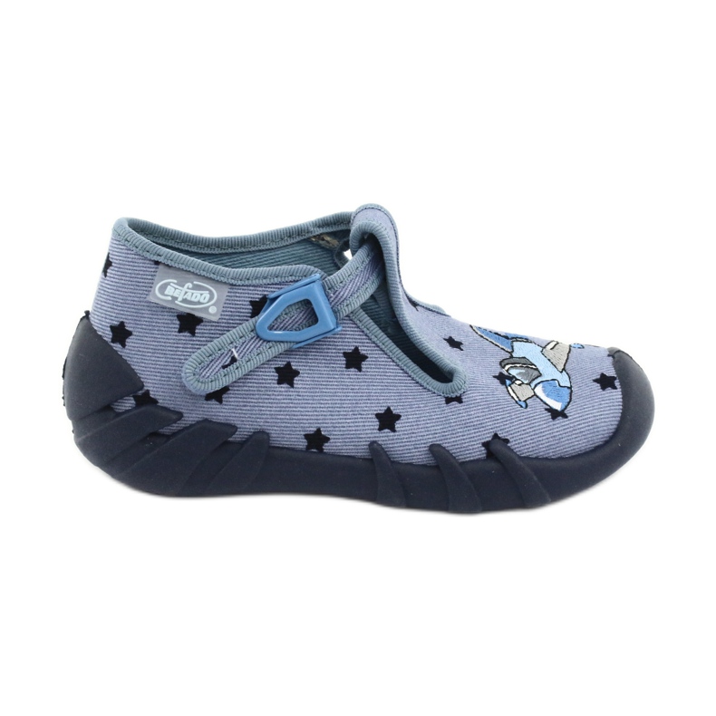 Befado farbige Kinderschuhe 110P345 navy blau blau