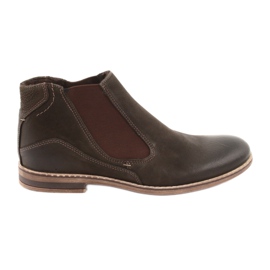 Riko Jodhpur Stiefel Männer isoliert 863 Brown Insertion braun