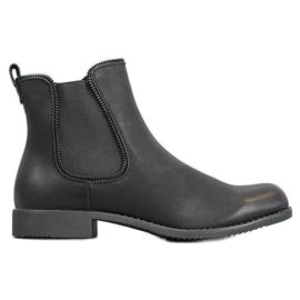 J. Star Stiefeletten Chelsea-Boots schwarz