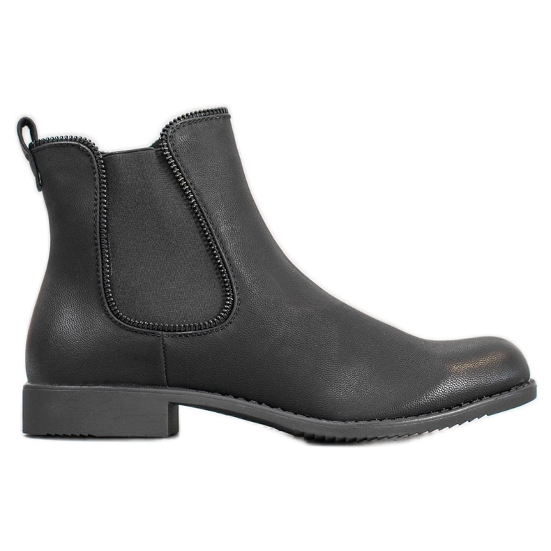 J. Star Stiefeletten Chelsea-Boots schwarz