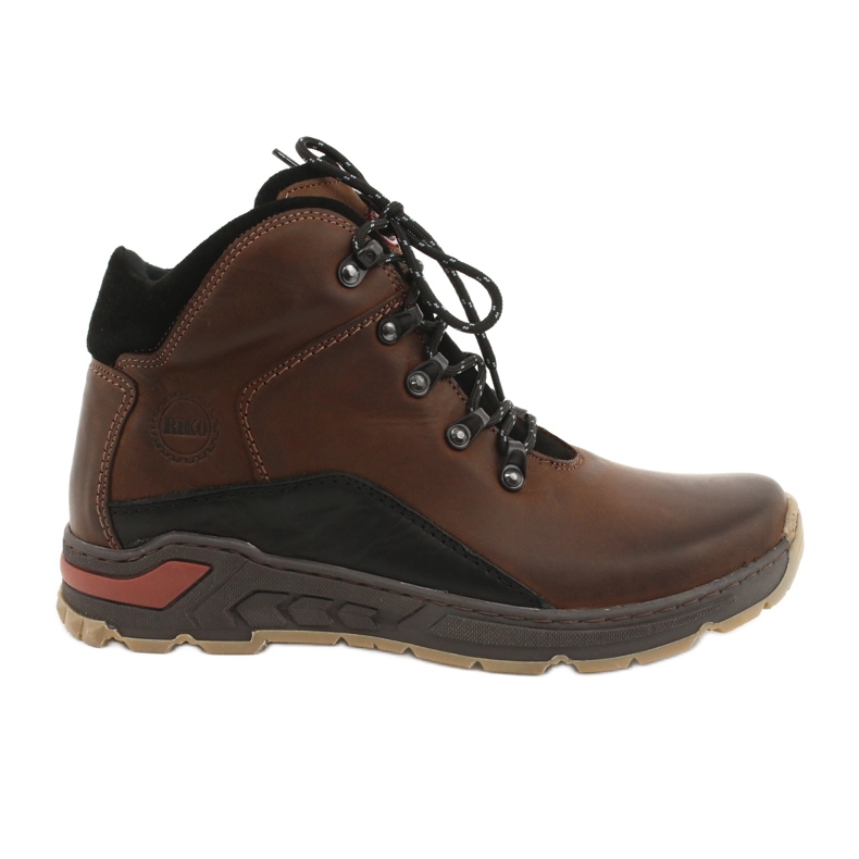 Herren Wanderschuhe Riko 903 braun / schwarz