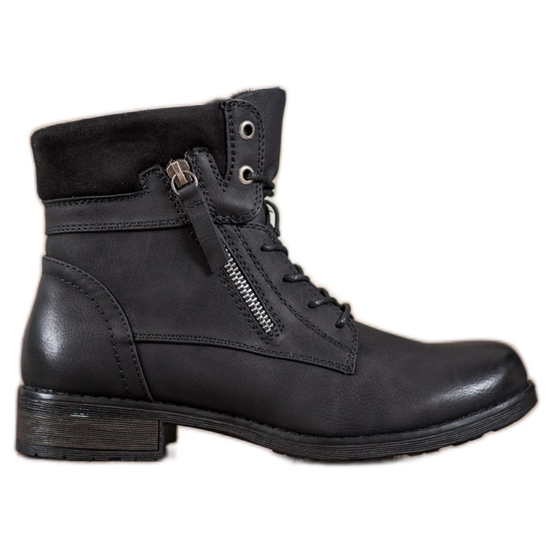 Goodin Schwarze Stiefel