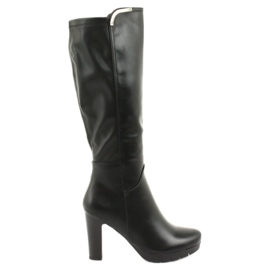 M.Daszyński Stiefel am Pfosten Daszyński SA50 schwarz