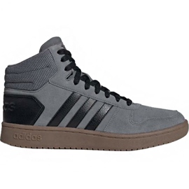 Adidas Hoops 2.0 Mid M EE7367 Schuhe grau
