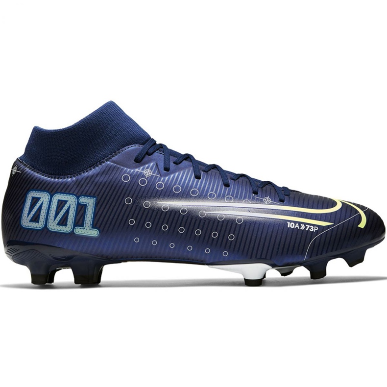Nike Mercurial Superfly 7 Academy Mds FG / MG M BQ5427 401 Fußballschuh blau blau