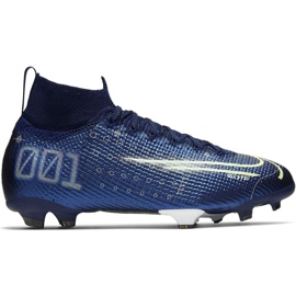 Nike Mercurial Superfly 7 Elite Mds Fg Jr BQ5420 401 Fußballschuh blau blau
