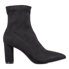 Filippo Stylische Slip-On-Stiefel schwarz