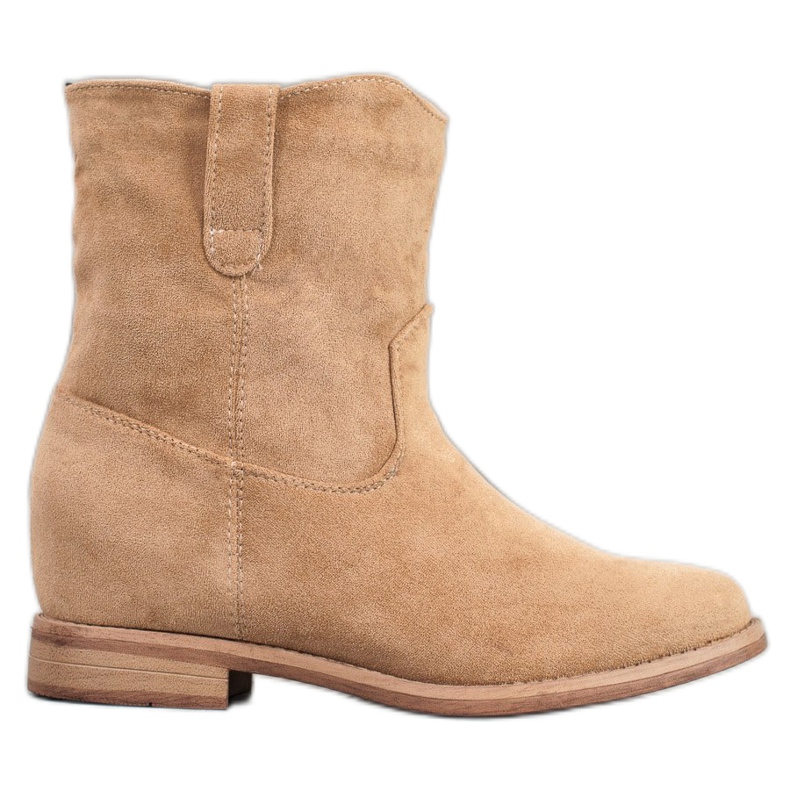 Seastar Beige flache Stiefel