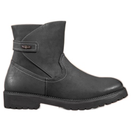 Sergio Leone Bequeme schwarze Stiefel