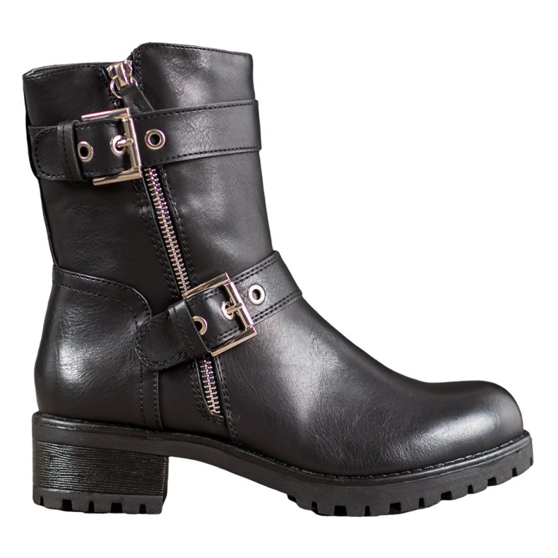 SHELOVET Arbeiter mit verziertem Reißverschluss schwarz