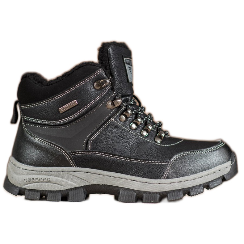 Arrigo Bello Winterstiefel zum Schnüren schwarz