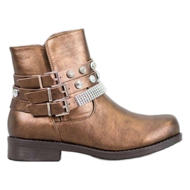 Forever Folie braune Stiefel