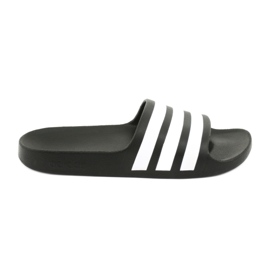 Adidas Adilette Aqua K Jr F35556 Hausschuhe weiß schwarz