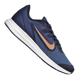Nike Downshifter 9 (GS) Jr AR4135-403 Schuhe navy blau