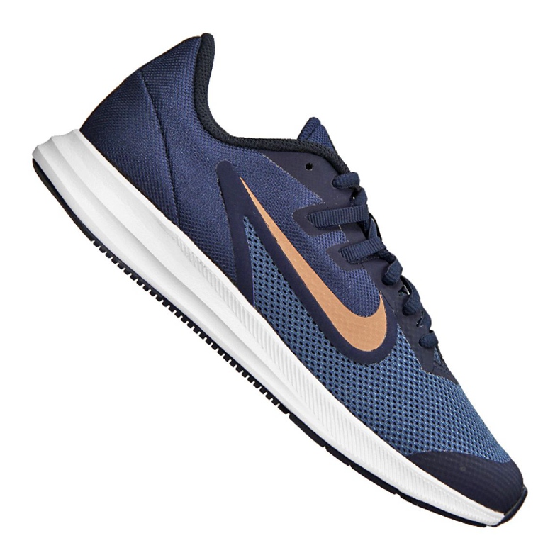 Nike Downshifter 9 (GS) Jr AR4135-403 Schuhe navy blau