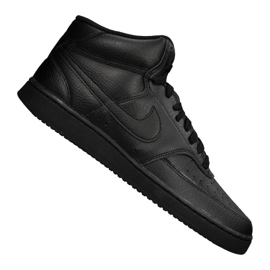 Nike Court Vision Mid M CD5466-002 Schuh schwarz
