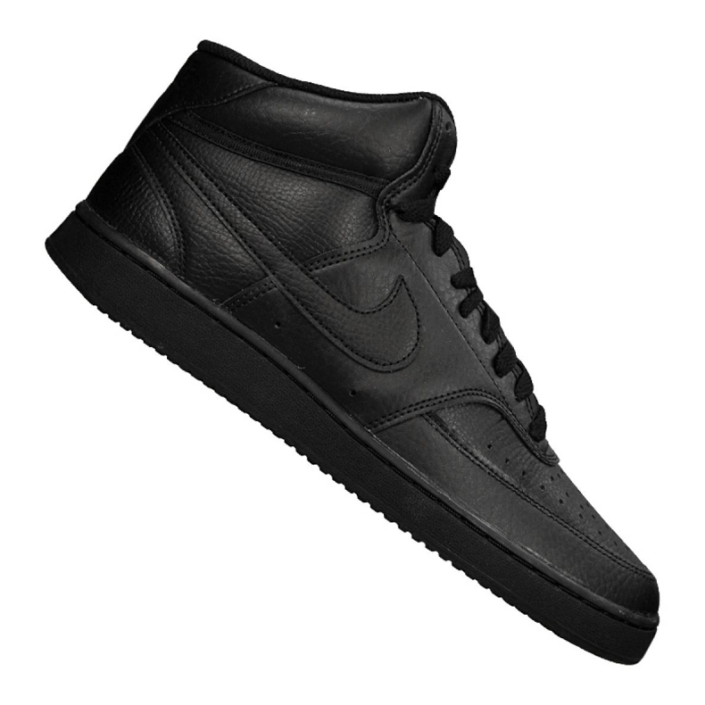 Nike Court Vision Mid M CD5466-002 Schuh schwarz