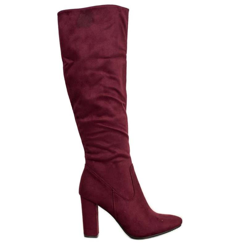 Elegante VINCEZA Stiefel rot