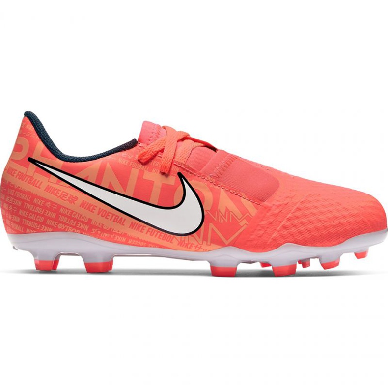 Nike Phantom Venom Academy Fg Jr AO0362 810 Fußballschuhe orange orangen und rottöne