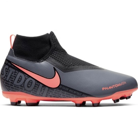 Nike Phantom Vsn Academy Df FG / MG Jr AO3287 080 Fußballschuhe mehrfarbig schwarz