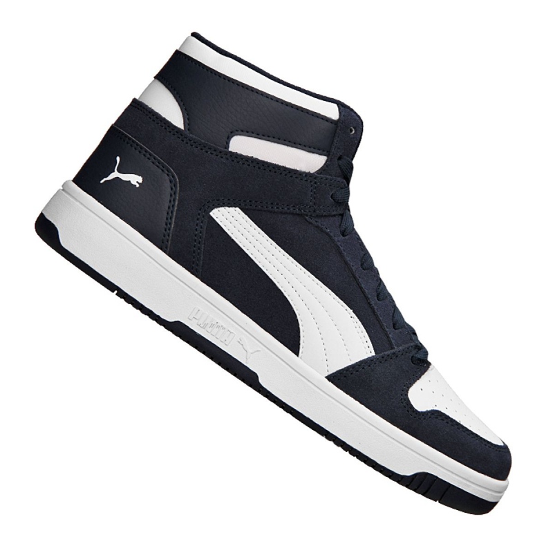 Puma Rebound LayUp Sd M 370219-03 weiß schwarz