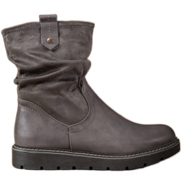 Ideal Shoes Arbeiter auf der Plattform grau