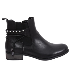 Schwarze Chelsea-Boots für Damen 846 Black