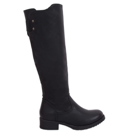 Schwarze Stiefel für Damen Z166 Black