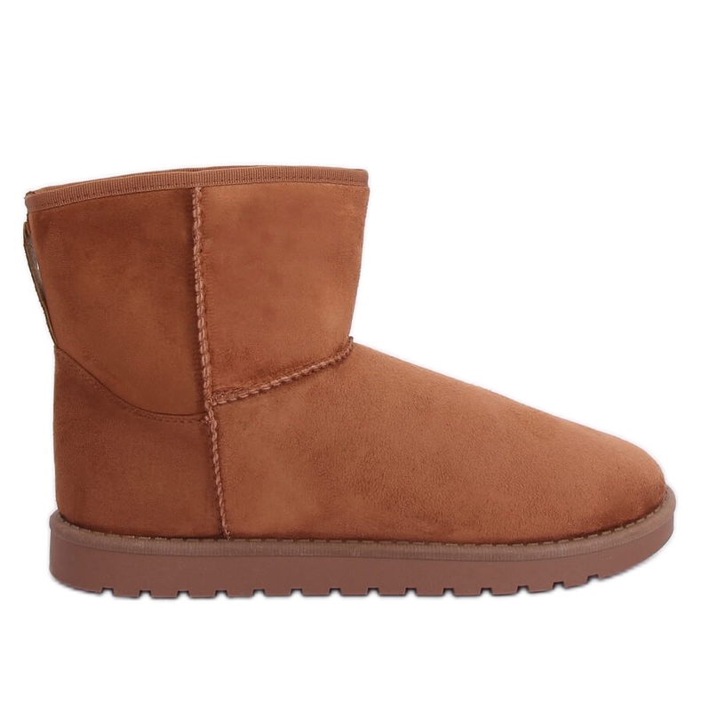 Schneestiefel emusy camel C-08 Camel braun