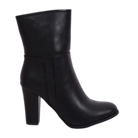 Schwarze High Heels 1345 Schwarz