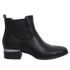 Schwarze Chelsea-Boots für Damen 3303 Black