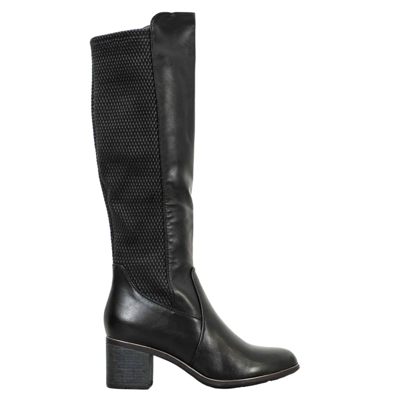 Filippo Stiefel auf einer Säule schwarz