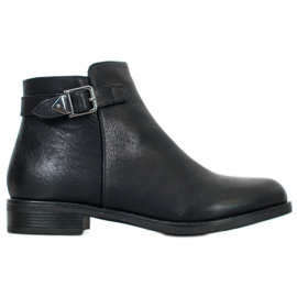 Small Swan Klassische niedrige Stiefel schwarz