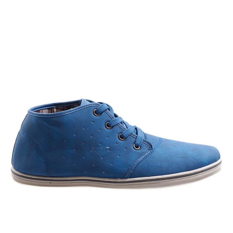 Modische hohe Sneakers TL354-6 Marineblau navy blau