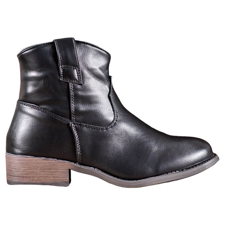 Nio Nio Schwarze Cowboystiefel