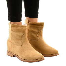 NC981 beige Cowboystiefel