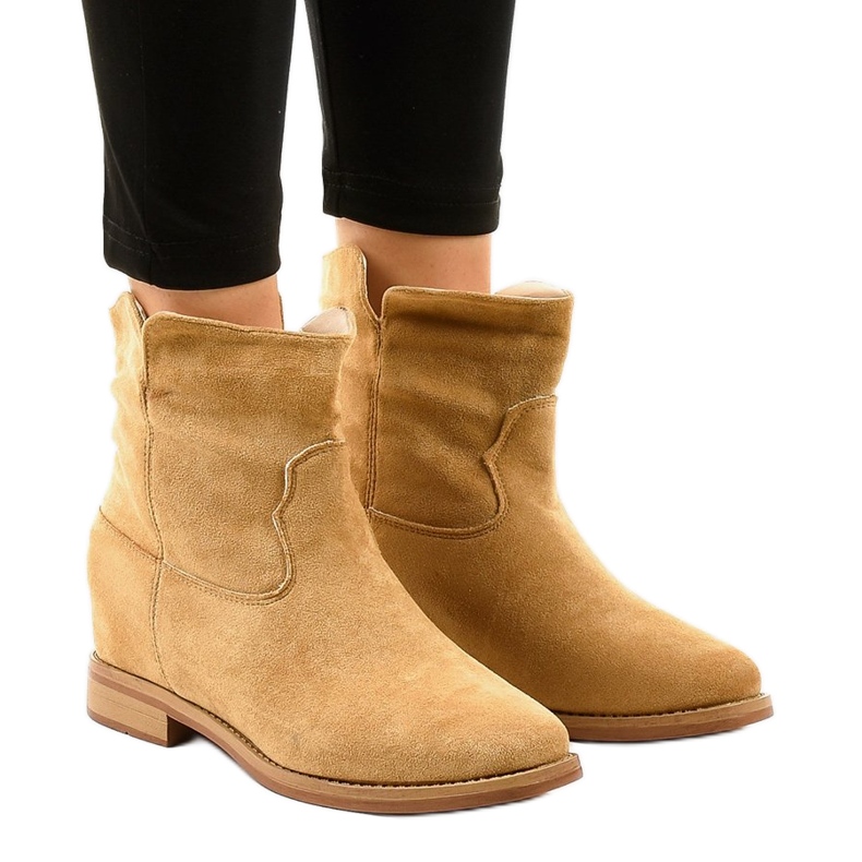 NC981 beige Cowboystiefel