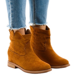 NC981 braune Cowboystiefel