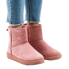 Warme rosa Eskimostiefel B207-3