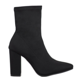 RTX WALK Slip-On Stiefel aus Textil schwarz