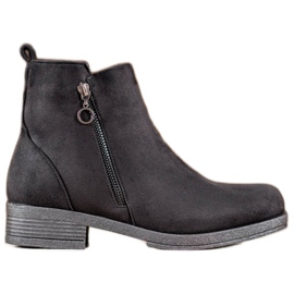 SHELOVET Schwarze Stiefel