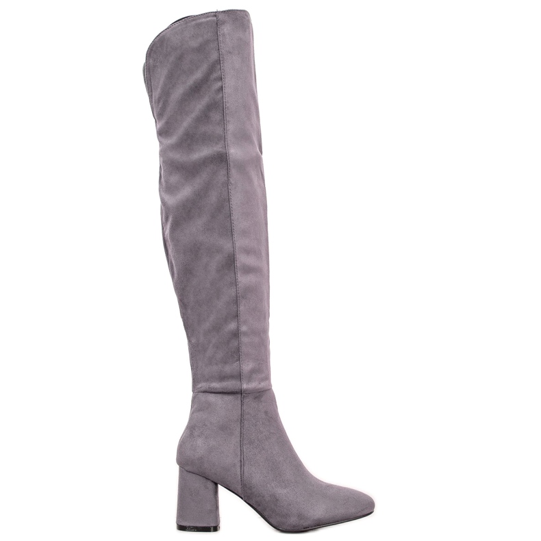 Seastar Elegante Stiefel an einem Pfosten grau