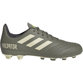 Adidas Predator 19.4 FxG Jr EF8221 Fußballschuhe mehrfarbig grau
