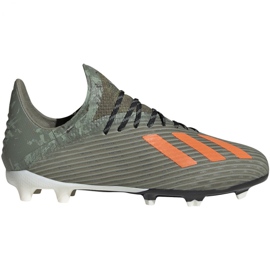 Adidas X 19.1 Jr Fg EF8301 Fußballschuhe grün grün