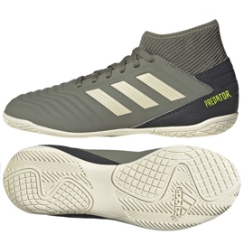 Adidas Predator 19.3 In Jr EF8219 Fußballschuhe grautöne