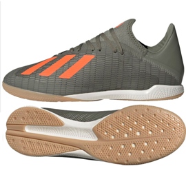 Hallenschuhe adidas X 19.3 In M EF8367 grau grau