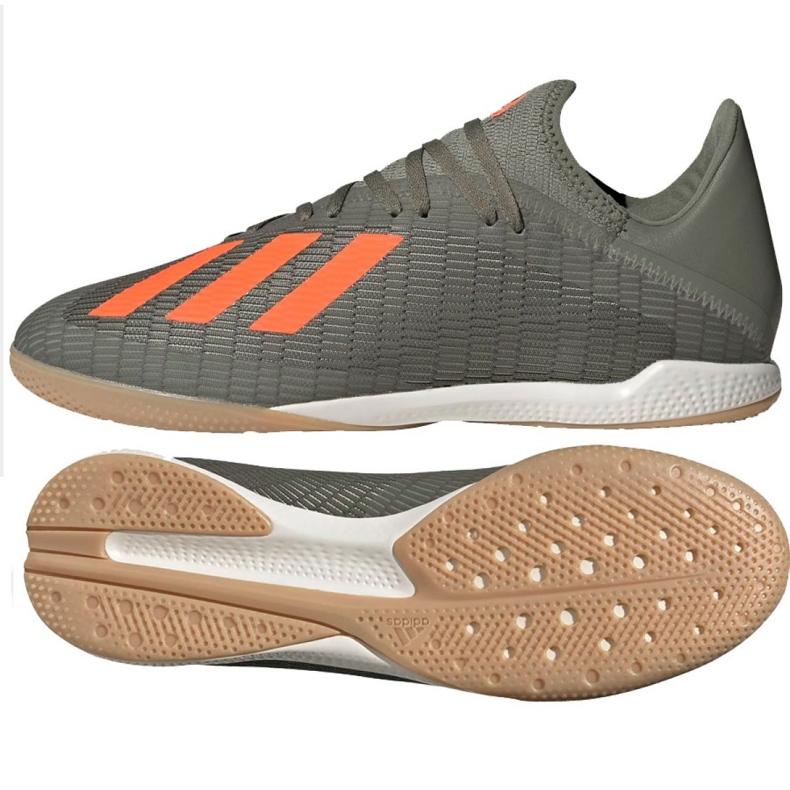 Hallenschuhe adidas X 19.3 In M EF8367 grau grau